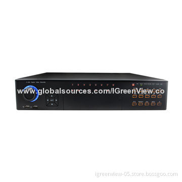 32CH 960H H.264 Compression DVR, 16CH Loop Out, Supports 8Pcs SATA HDD, 16CH Playback Simultaneously